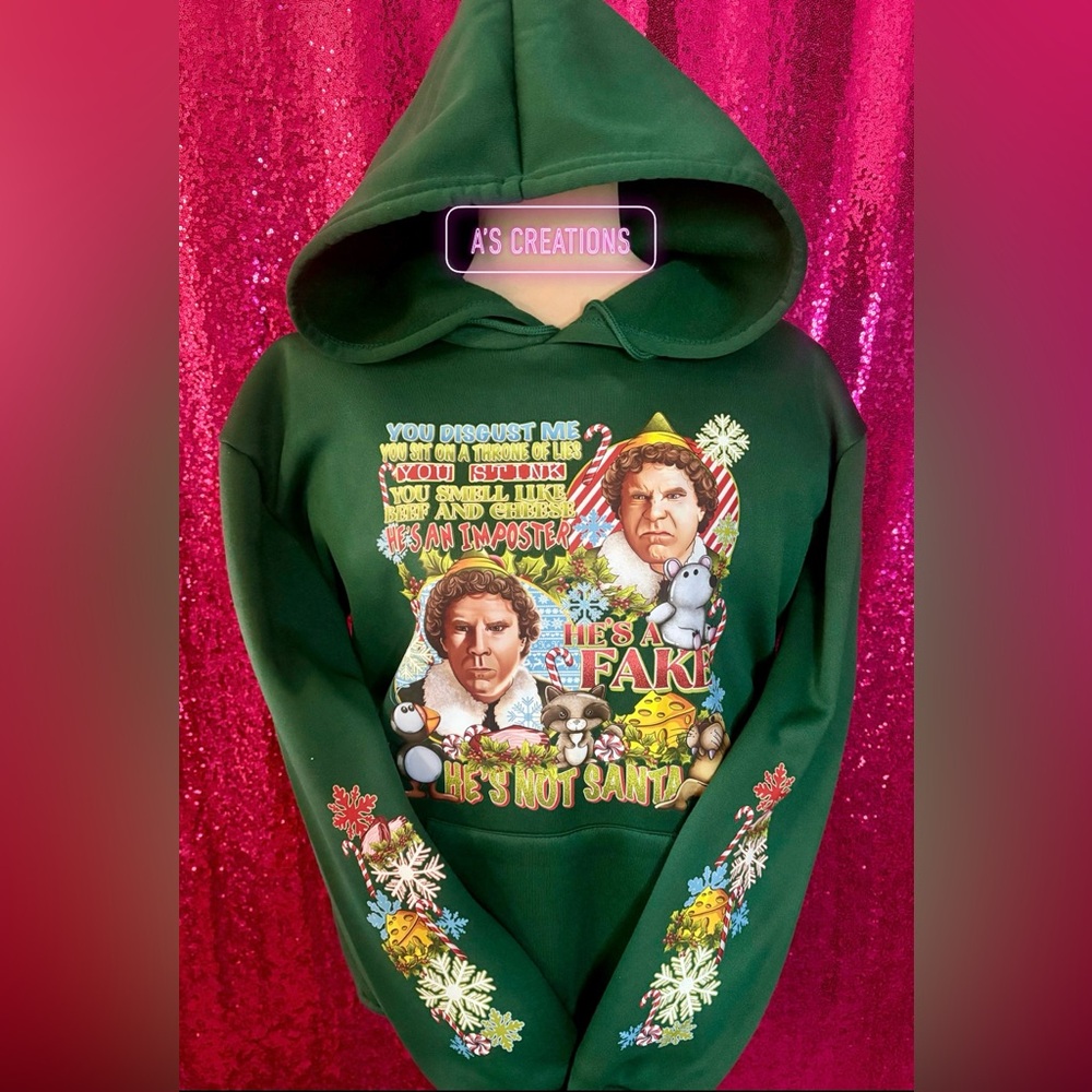He’s not Santa hoodie